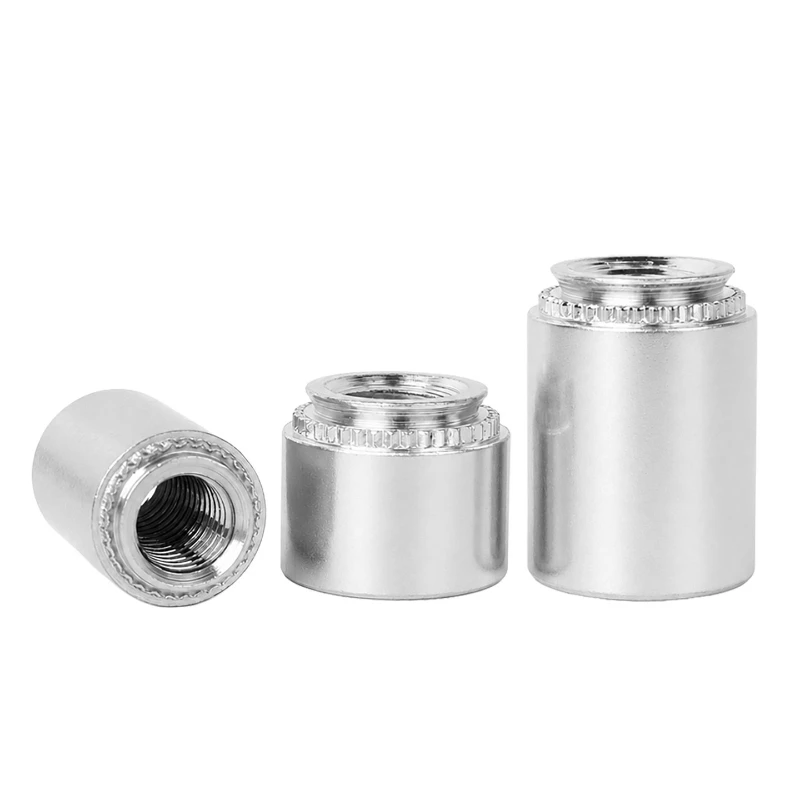 CLS-M3 M4 M5 303 Stainless Steel Lengthened And Thickened Pressure Riveting Nuts Press Nut Through Hole Plug Nut Sheet Metal Nut