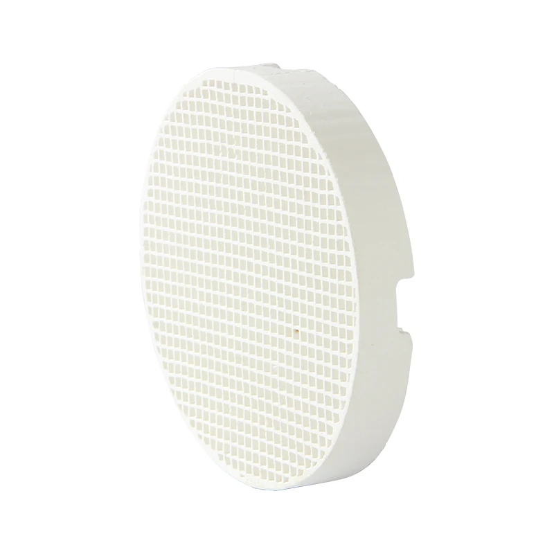 Stuccler 80mm Round Soldering Tile Insulation Honeycomb Quartz Solder Tile Jewelry Processing Insulation Welding Soldering Plate