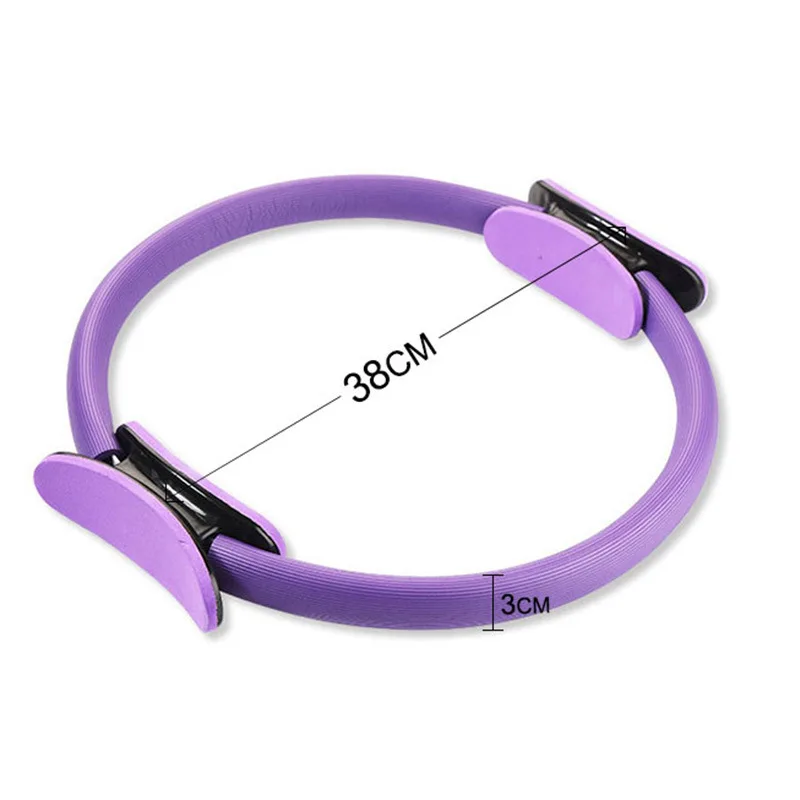 Women Yoga Pilates Circles Dual Grip Magic Circle Body Exercise Fitness Weight Yoga Tool Kit Shape Pilates Circles For Women