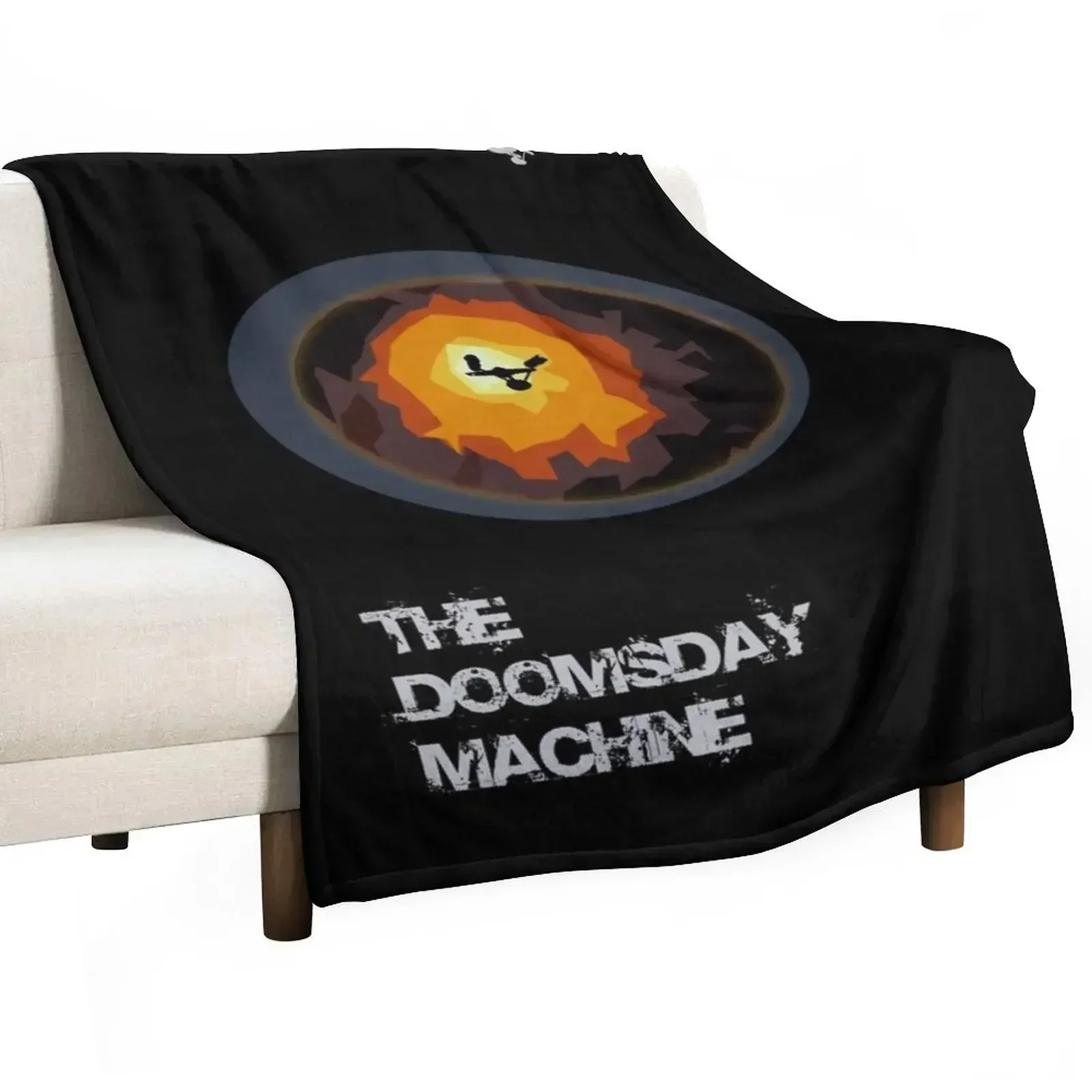 

The Doomsday Machine Throw Blanket Color Fast Cozy Throw Blanket