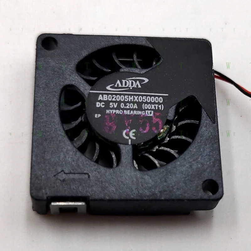 H  1 pcs ADDA 5V 0.20A AB02005HX Micro 2cm ultra-thin fan drone graphics card fan