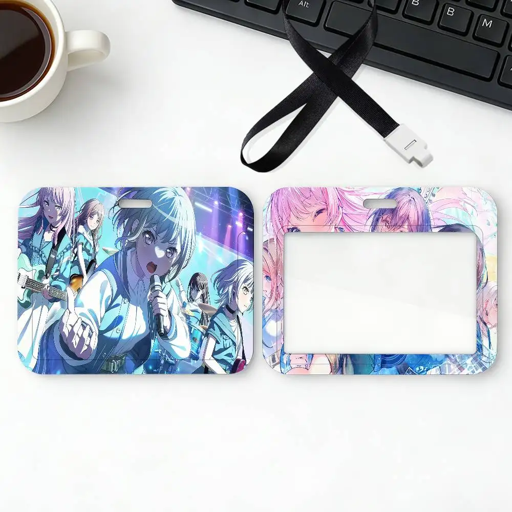 Tarjetero BanG Dream It's MyGO para Tarjetas de Transporte, Permiso de Trabajo, Identificación, Tarjetas de Comida para Estudiantes