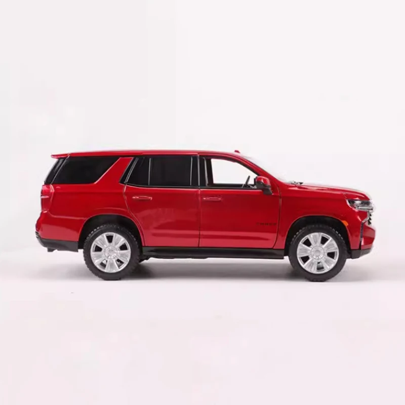 Diecast 1:26 Scale Tahoe 2021 Alloy SUV Car Model Simulation Toy Finished Product Collection Gift Static Model Display Souvenir