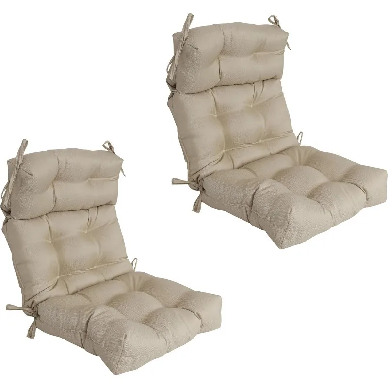 

Многосекционная подушка для уличного стула, 20 x 42 дюйма, 2 шт. Newfound Ecru