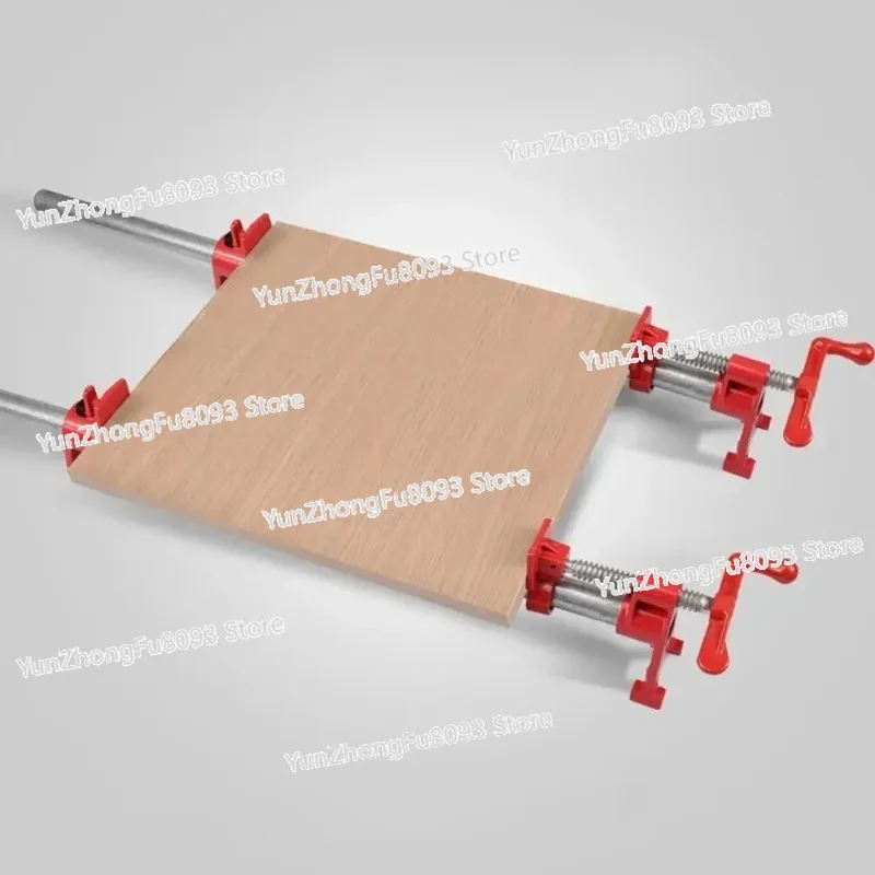 Hand-cranked Vertical Pipe Clamp Woodworking Furniture Horizontal Combination Jigsaw Fixture 6 Pipe Chucks