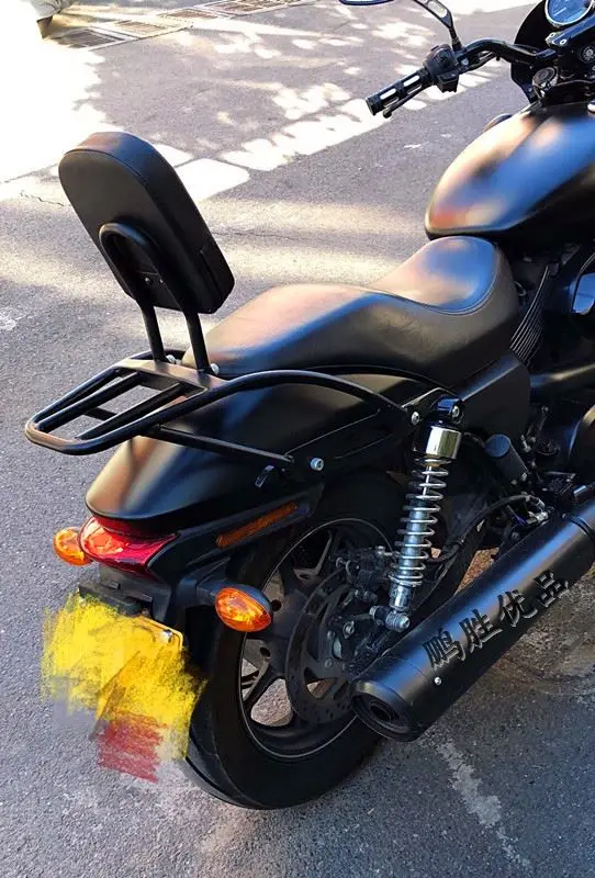 

Suitable for Harley Street500/750 modified rear backrest, rear tail rack, rear shelf, reinforced and thickened upgrade