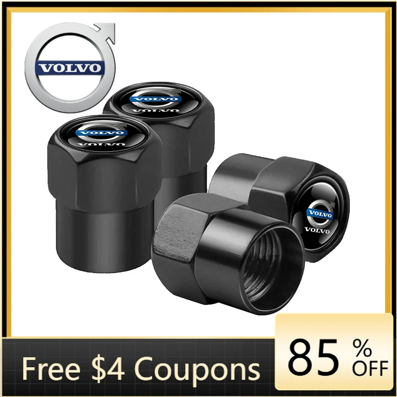 

Комплект из 4 накладок на руль и колпачков для ниппелей шин с эмблемами Volvo R-дизайн для XC60, V60, S60, V40, V50, S40, S