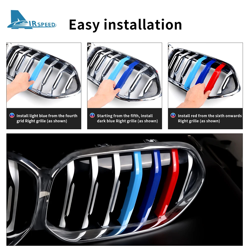 

Передние решетчатые накладки на решетку для BMW F44 2019 2020 2021 2022 2023 2