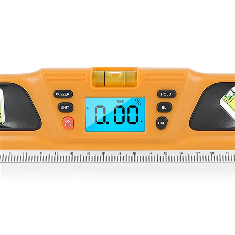 Inclinometer Horizontal -200 Digital Spirit Level Inclinometer Horizontal Electronic Slope Meter Angle Finder Protractor Blue