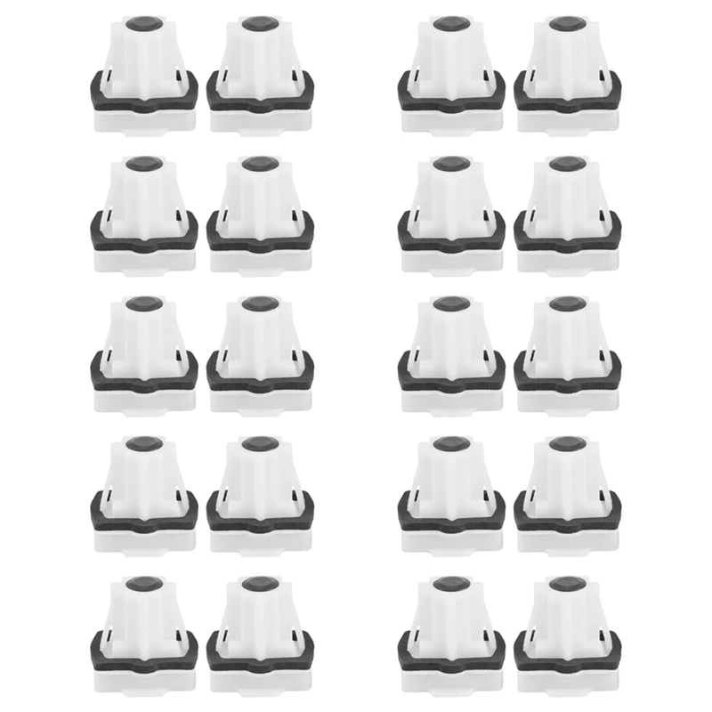 

10Set Rear Seat Buckle 1609267180 For Citroen For Peugeot 301 208 C3 C4 C-Elysee