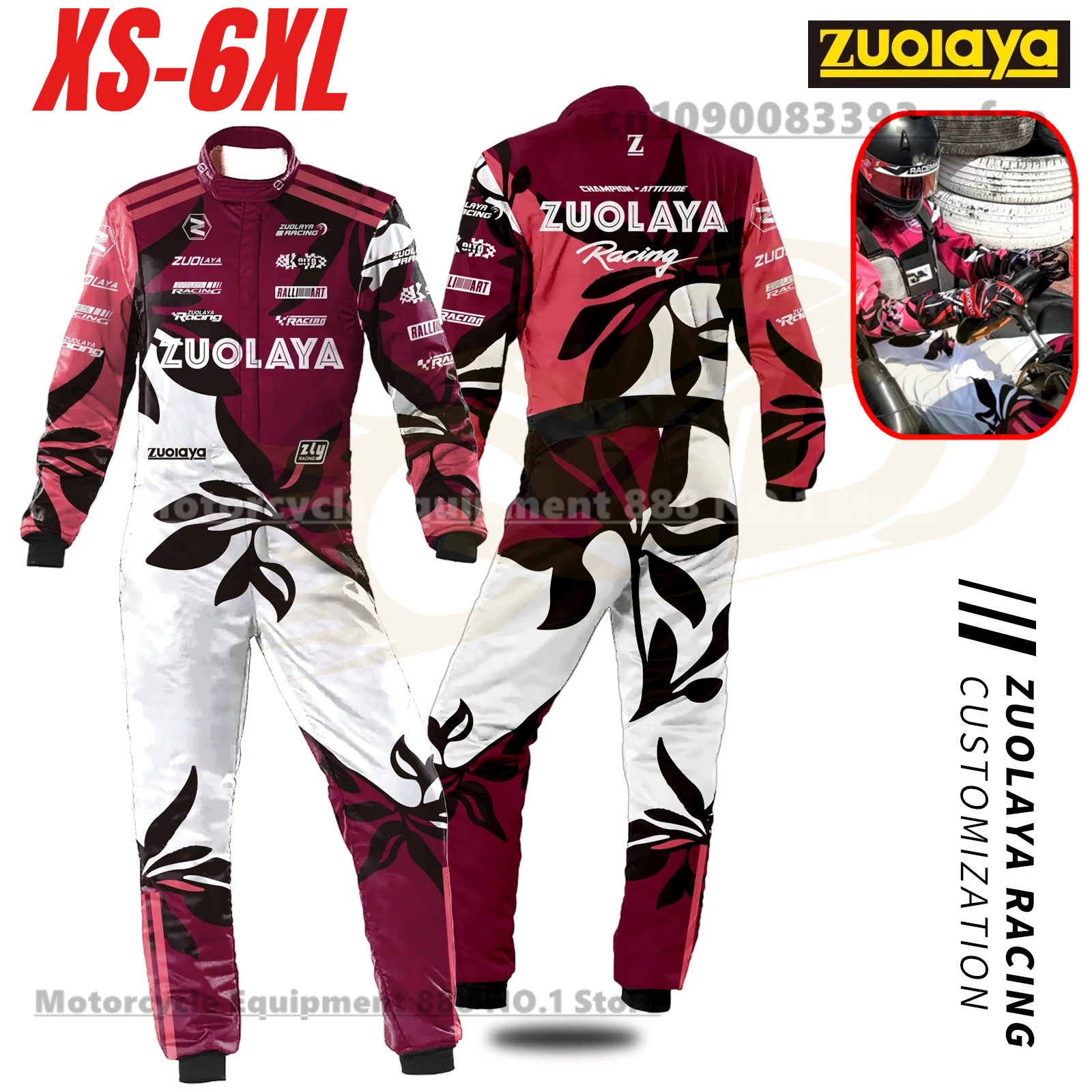 

Kart Racing Clothing Breathable Outdoor ATV Training Suit Adult/children Motorcycle Riding Training Suit Quick Drying