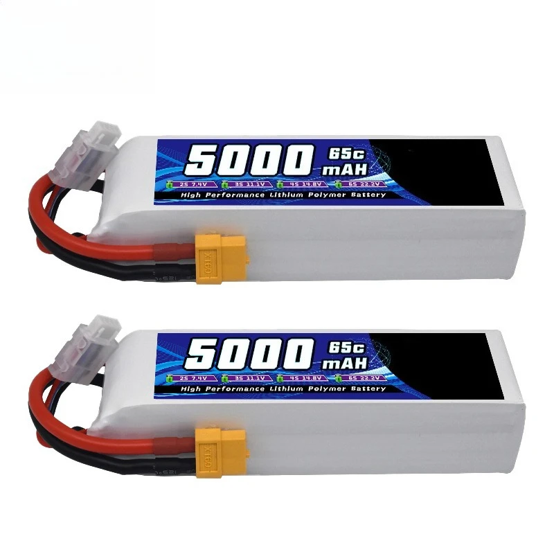 5000mAh 3S 11.1V 65C Remote Control RC Car Model, Boat Model, Tank, Helicopter Lithium Battery
