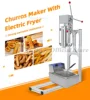 홈와이즈 수동 Churros 필러, 스페인 Churros 메이커, HOUUROE Kinnerberry, Jizzy 과일, 라틴 과일 기계, 5L 1
