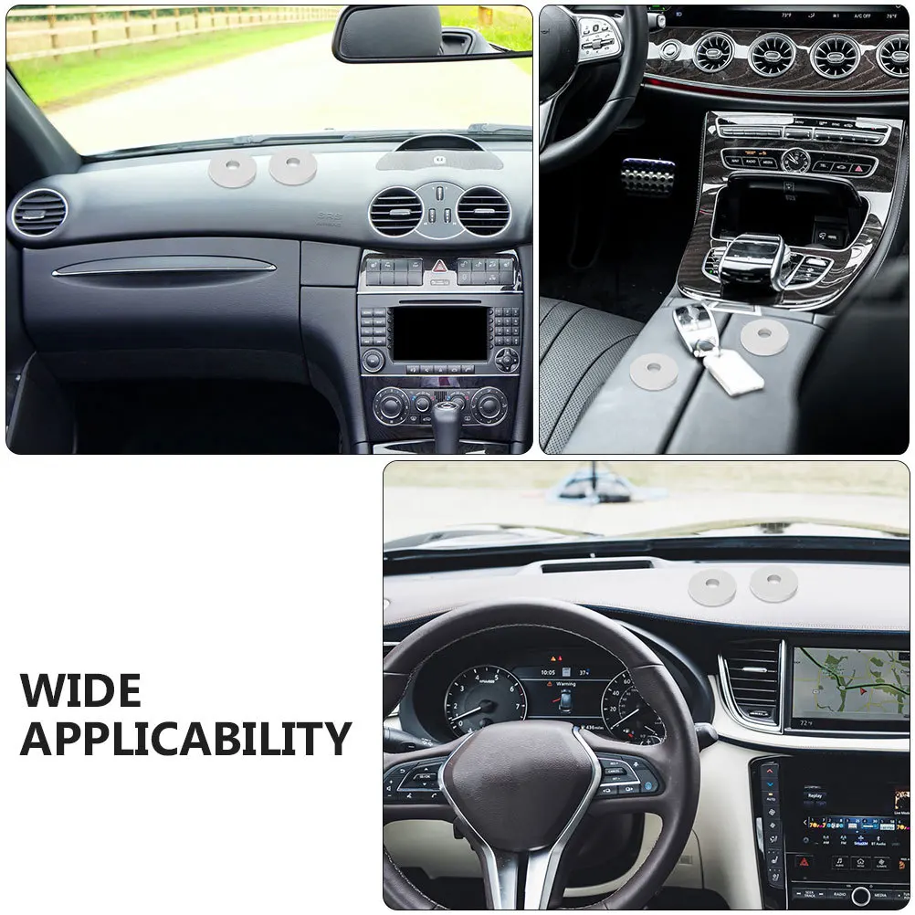 

12Pcs Aromatherapy Pad Replacement Hollow Round Diffuser Refills Car Vent Clips Car Freshener Air Freshener Pads