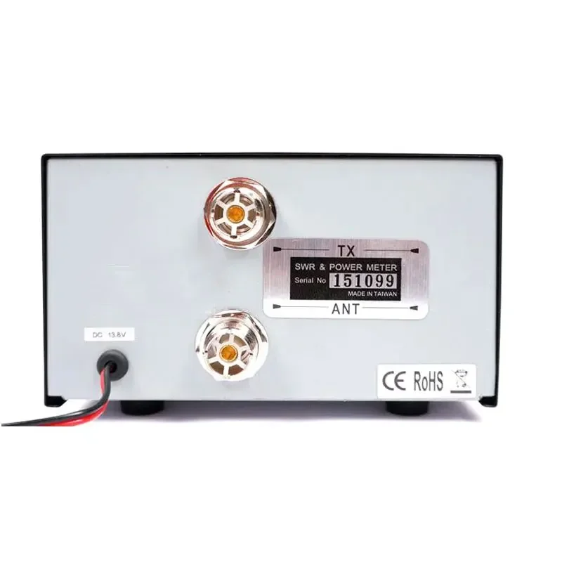 2025.4 NISSEI Mini RX-103 SWR/Watt Meter 1.6-60MHz HF/V/U Band 2KW مقياس الطاقة لجهاز الاتصال اللاسلكي