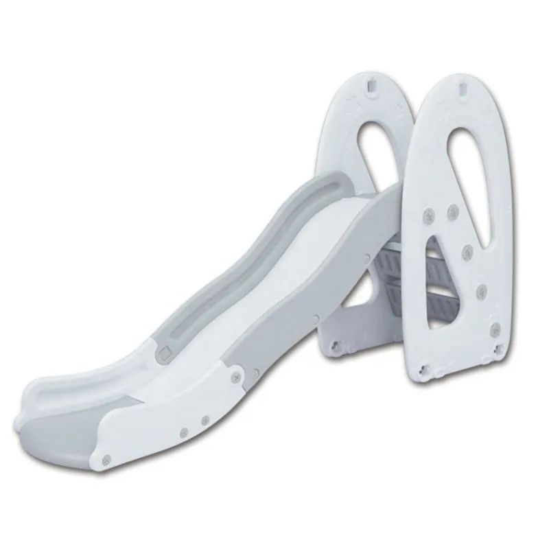 

Premium fashion white and grey indoor children's playground slides, suitable for family and daycare use