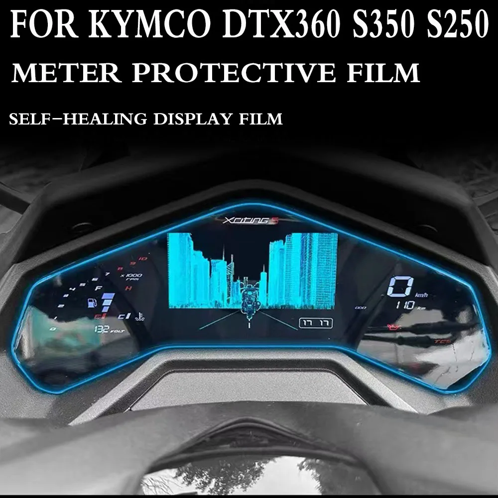 FOR KYMCO DTX360 DTX 360 S350 S250 Instrument Protective Film Self Repairing Instrument Film Display Protective Waterproof Film