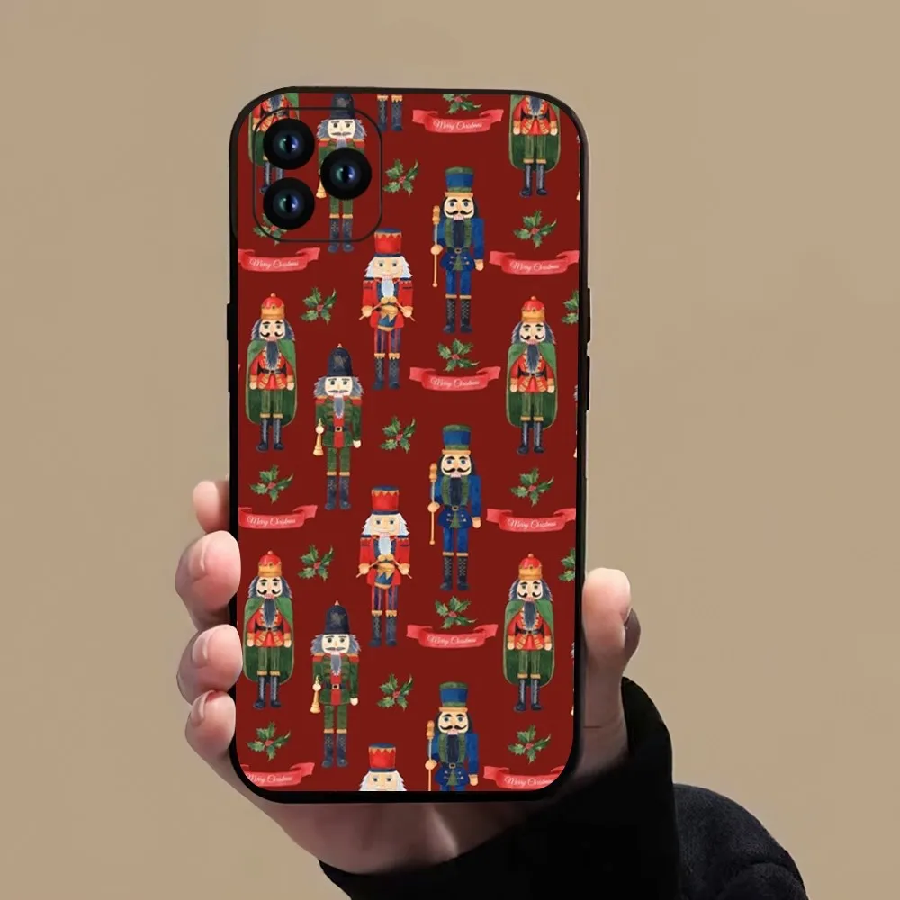 Nutcracker Phone Case For iPhone 11 12 13 14 15 Mini Pro XS Max X S Plus XR Shell