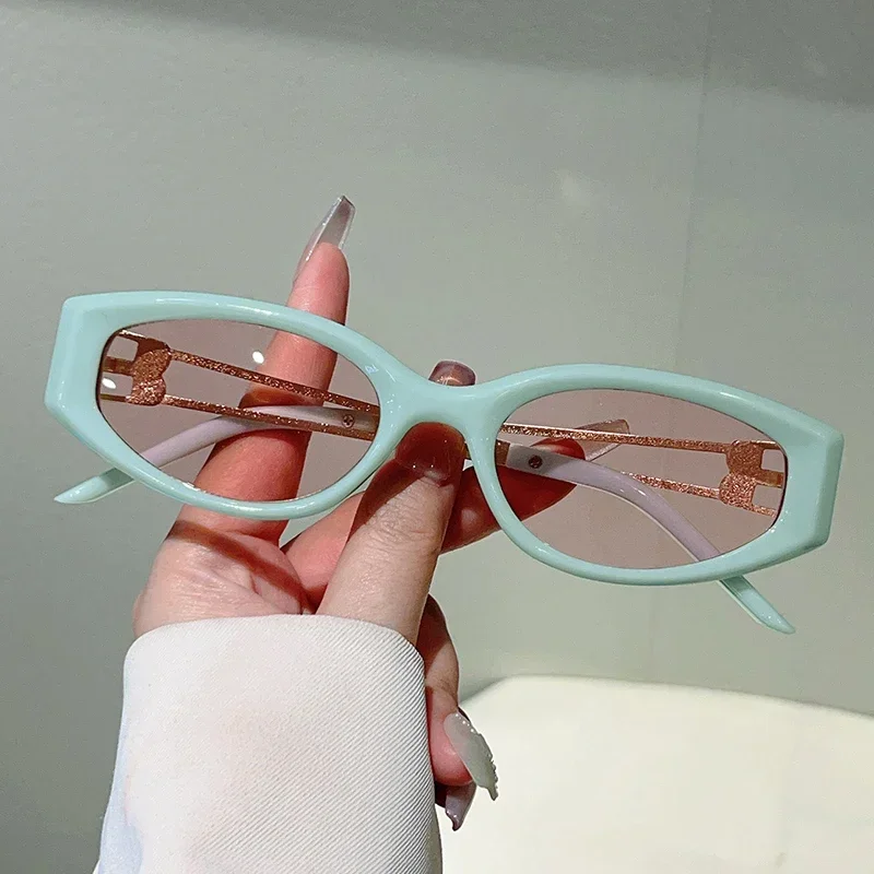 GM LUMIAS Ovale Sonnenbrille für Damen, 2025, modisch, Vintage-Stil, Outdoor-Dekor, Schattierungen, Damen, trendiges Luxus-Markendesign, lässige Sonnenbrille