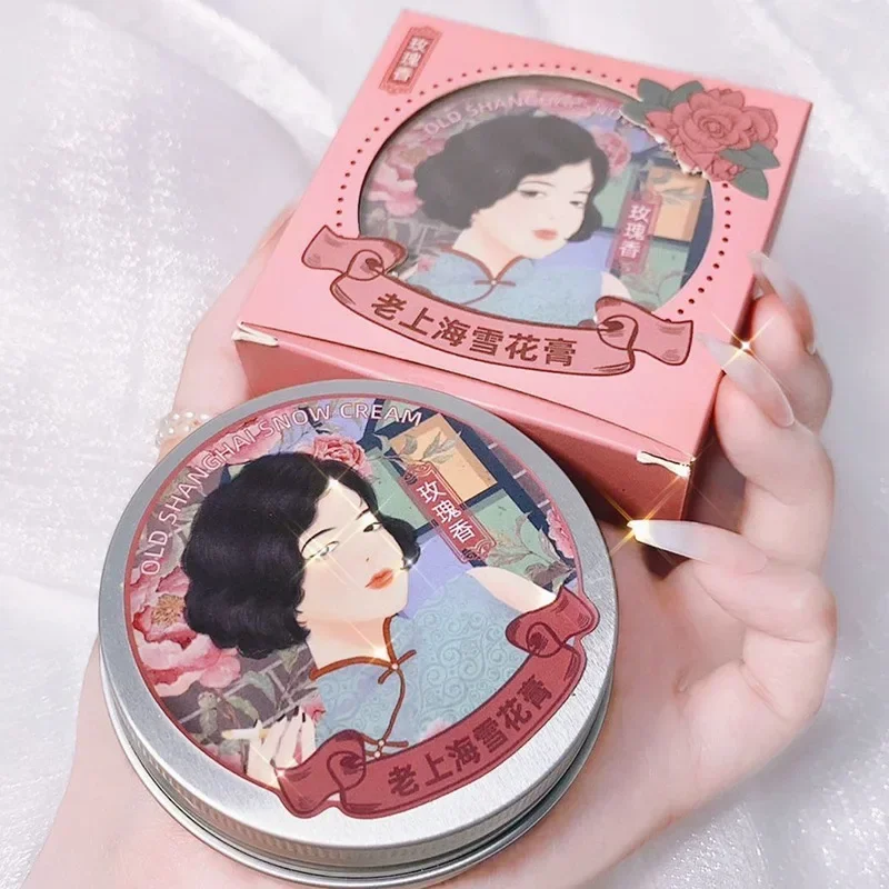 Shanghai Snow Cream Hydrating Moisturizing Nourishing Women's Hand Cream National Old Brand Face Cream Chinese Genuine Original