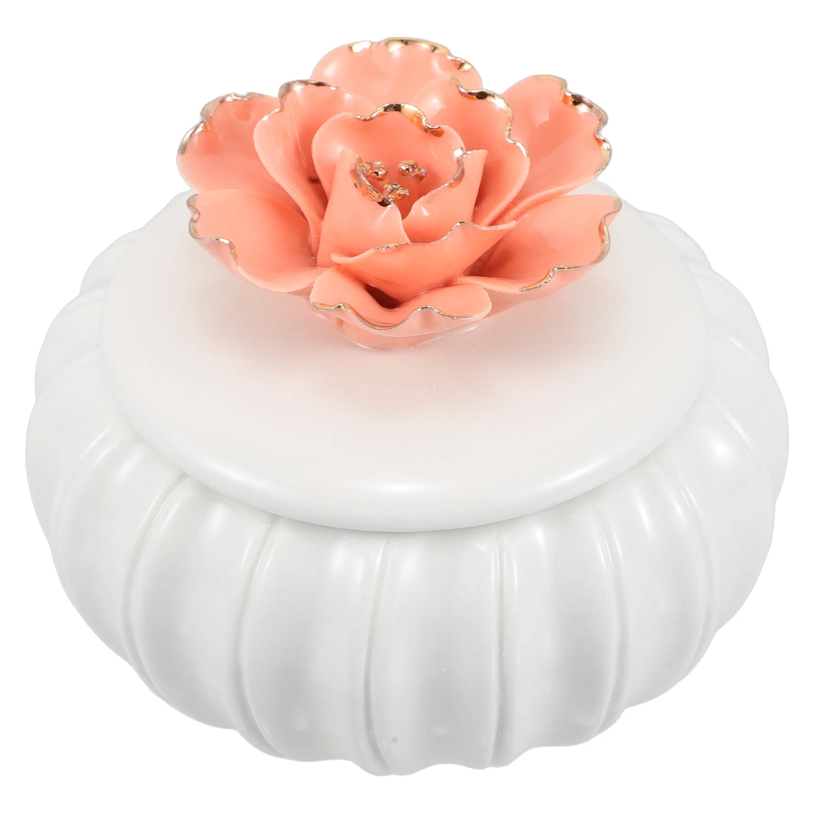 

Hand Painted Nordic Style Ceramic Jewelry Box Small Trinket Storage Jar Earring Ring Holder Decorative Organizer Jewelry