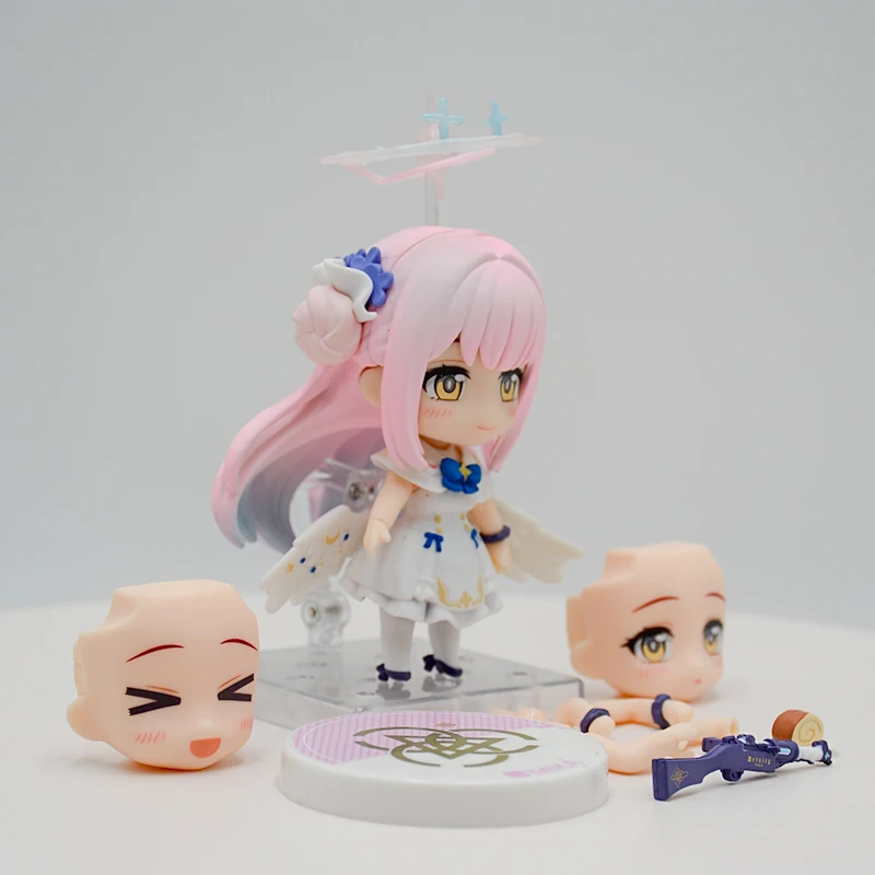 # 2423 الأرشيف الأزرق ميسونو ميكا أنيمي فتاة الشكل # 2285 يوكا هاياس عمل الشكل Ichinose Asuna الأرنب تمثال نموذج ألعاب الدمى #4