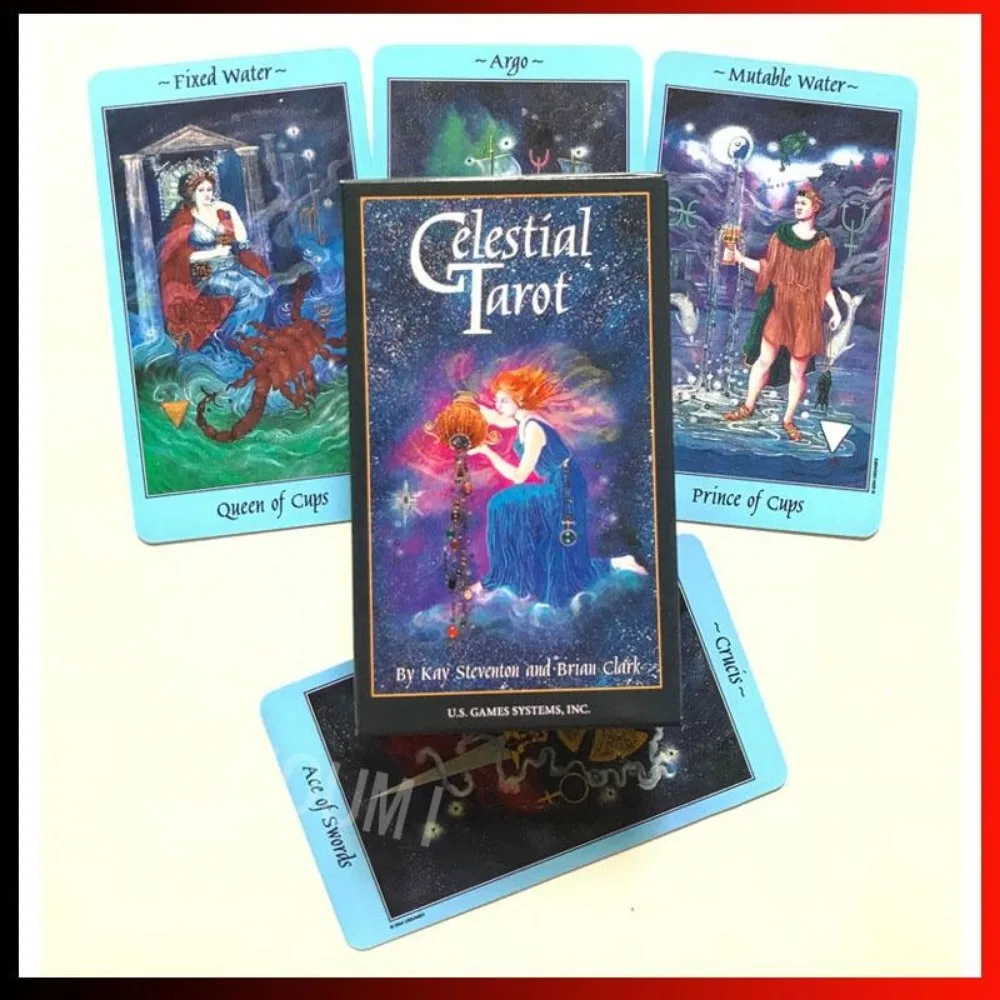 Wersja angielska Karty wróżbiarskie Celestial Tarot