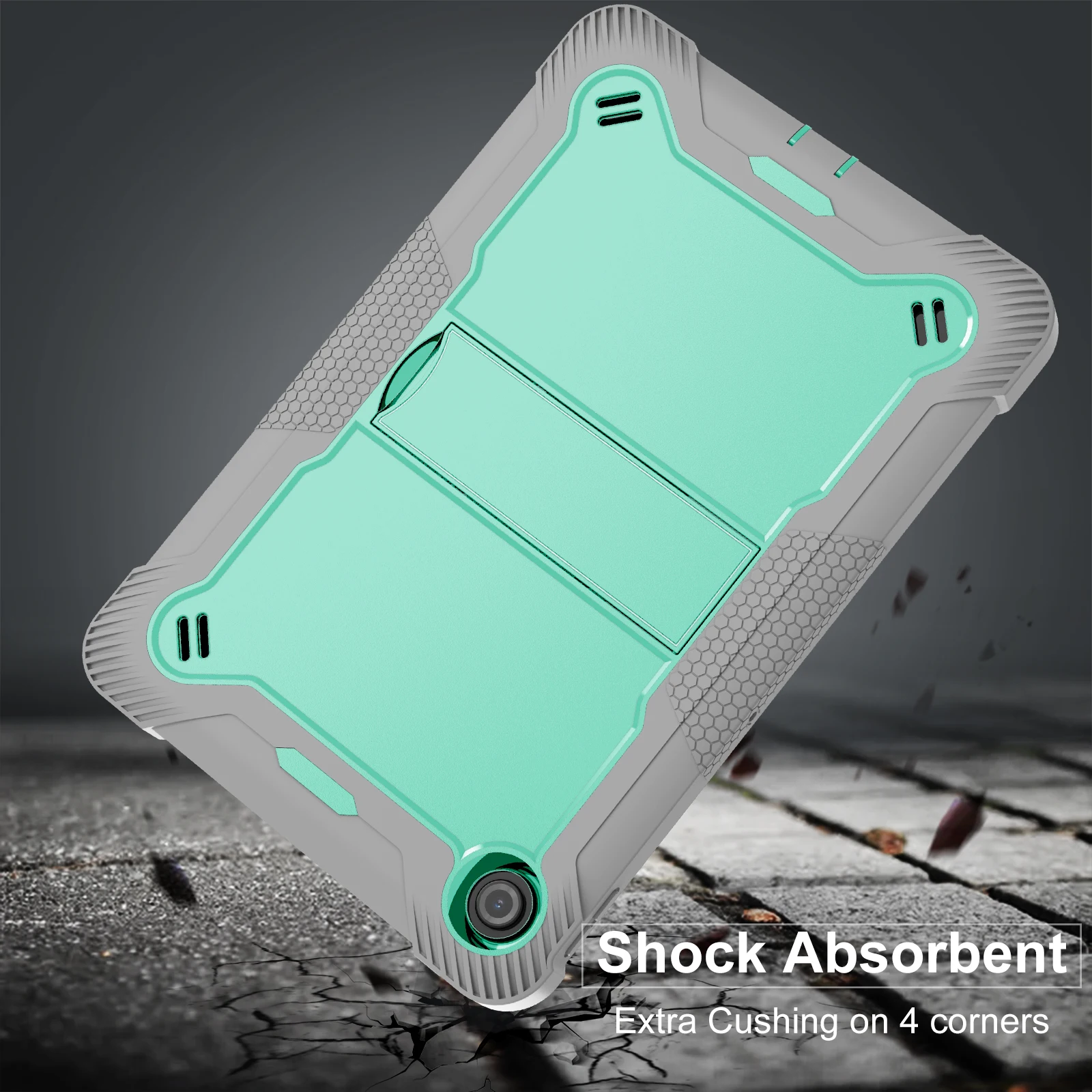 

Rugged Kickstand Case For Lenovo Tab 10.1 2025 TB-311XU K10C 10.1inch TB-311FU ZAEH0019IN ZAEH0180IN ZAEJ0054IN Heavy Duty Cover