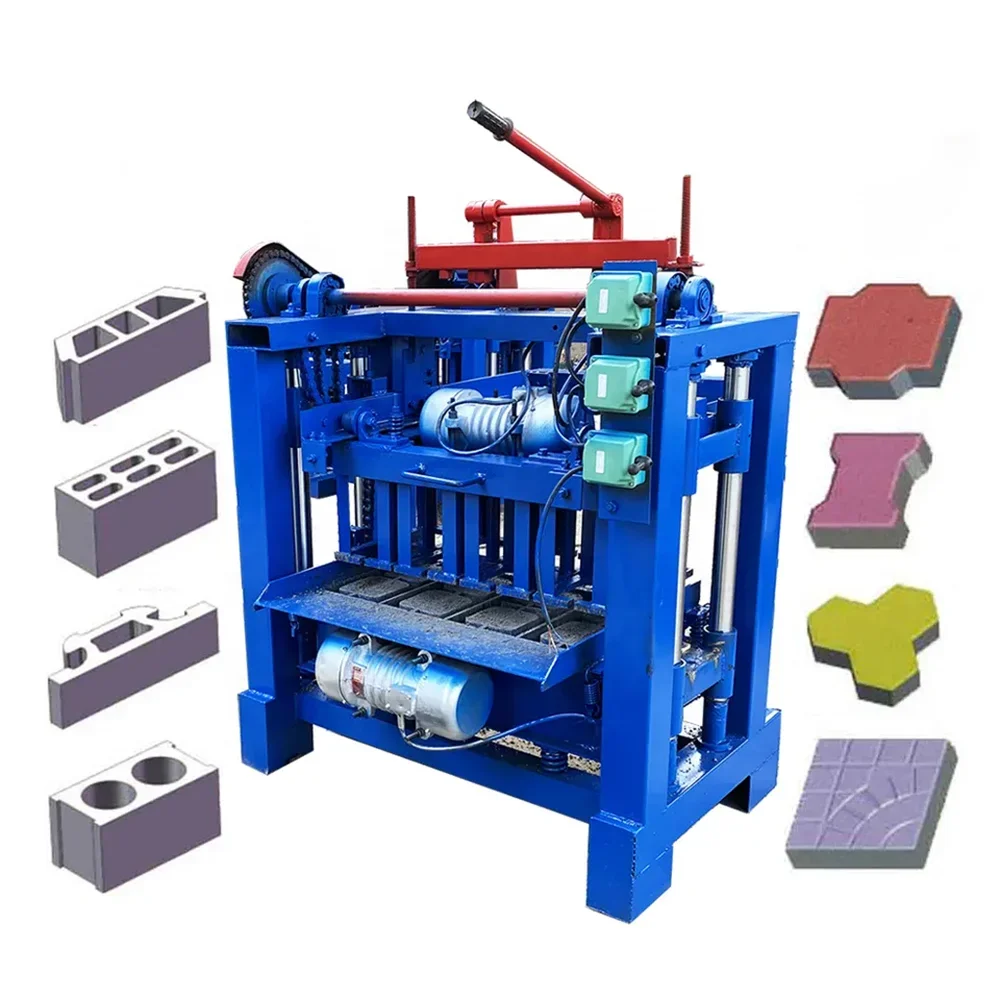 

Automatic Customization of Brick Size and Shape, Mobile Diesel Manual Brick Making Machine, Concrete Block Machine