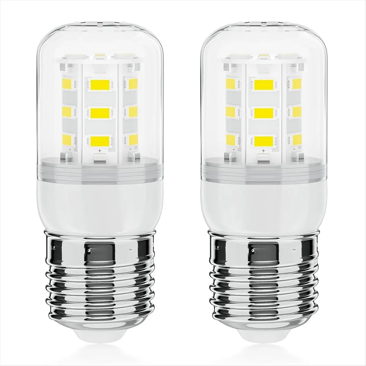 *BAAY For KEI D34L Refrigerator Bulb 5304511738 LED Light Bulbs for Frigidaire Kenmore (3.5W 85V-265V E27 White Light) 2pcs