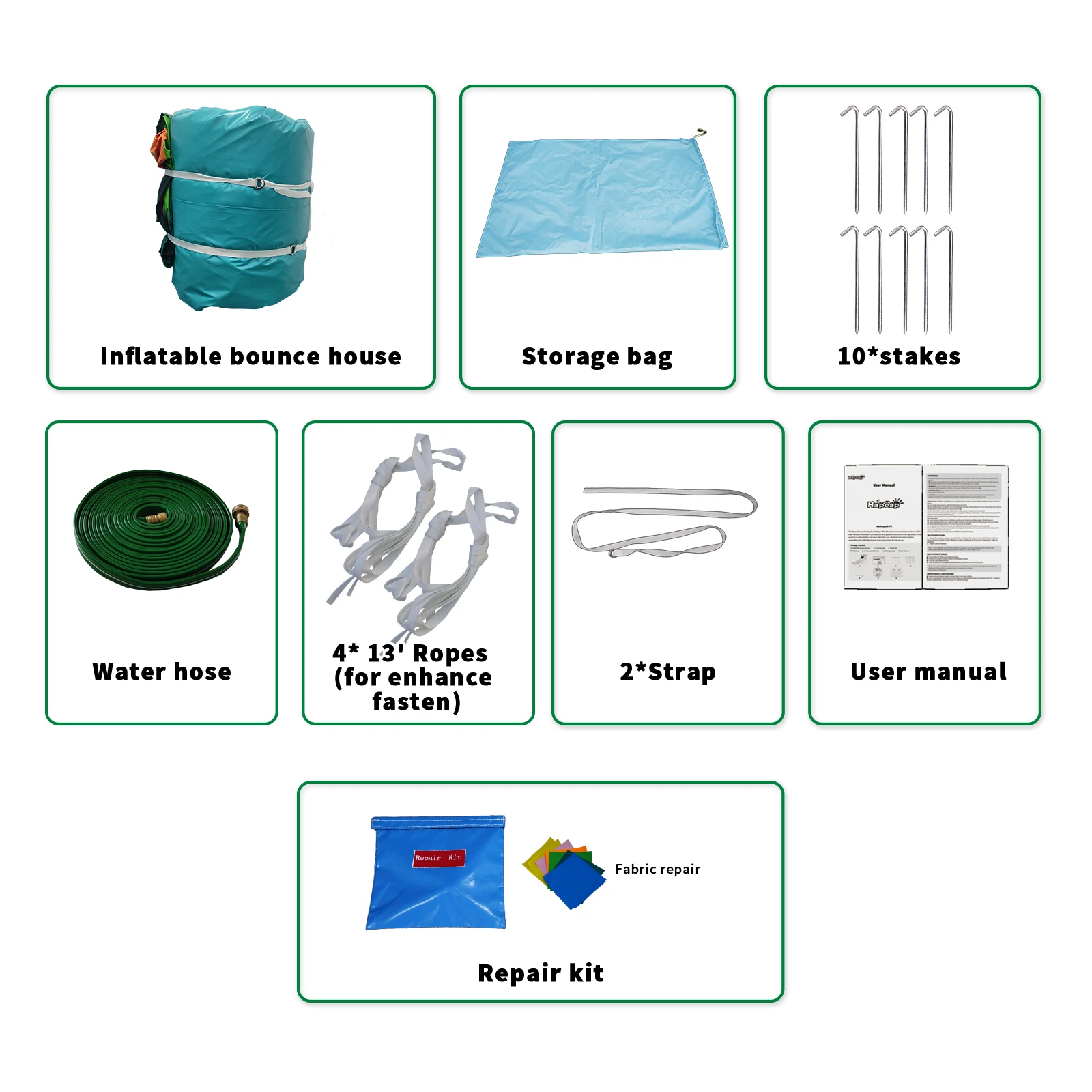 子供や大人向けのインフレータブル商業用ウォータースライダー・バウンスハウス、浅いプール付きのハイスライダー、裏庭、屋外用 20フィート x 9.4フィート x 13フィート