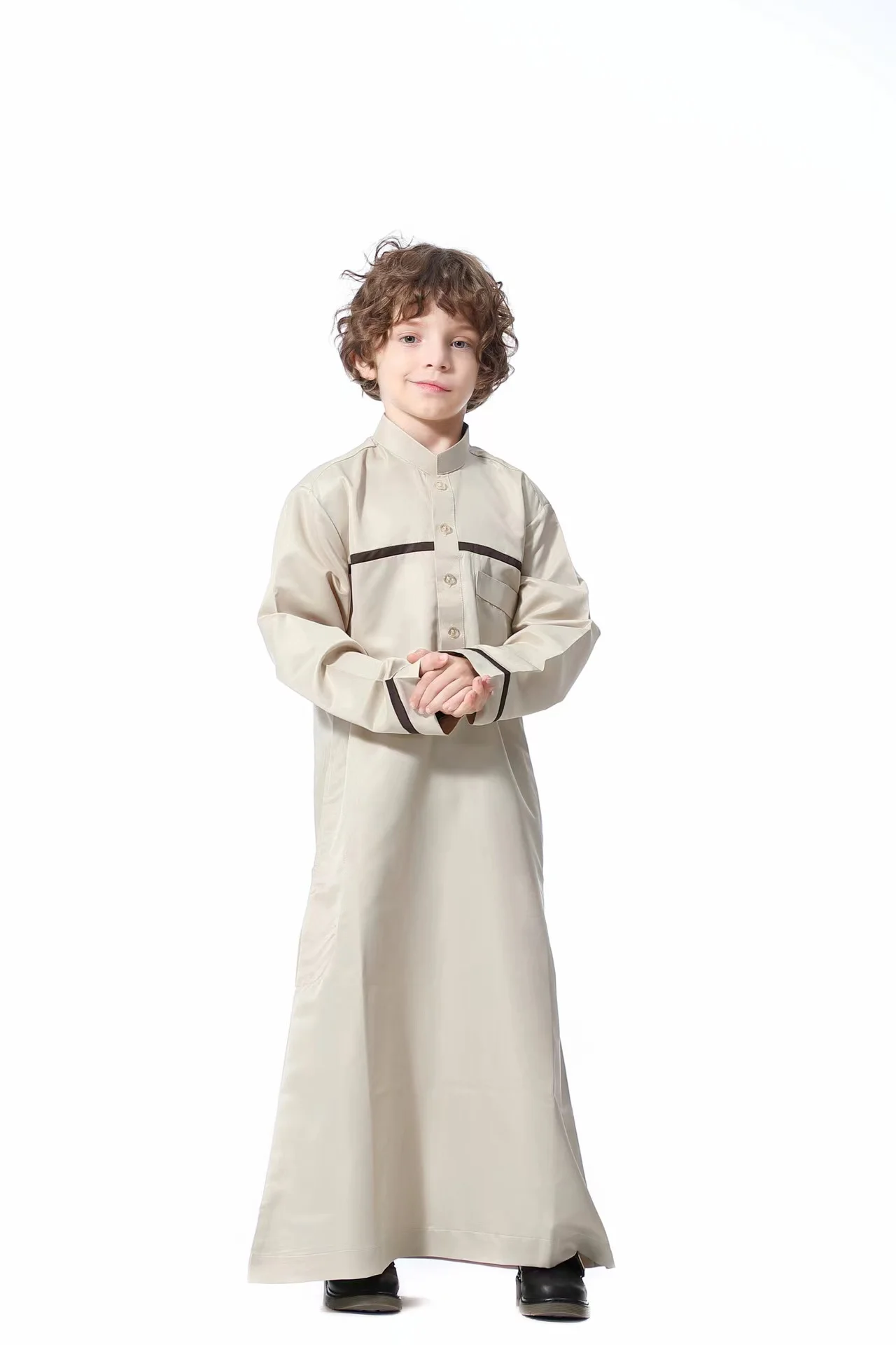 

Men's Clothing Zhongshan Tang Arab Middle East Youth Boys' Robe