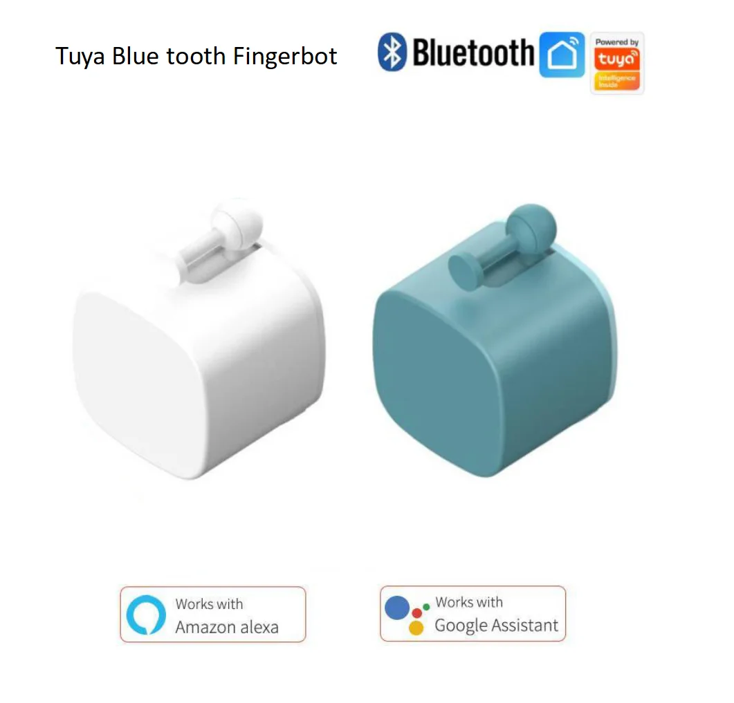 Tuya Bluetooth Fingerbot Small Robot Switch Alexa Voice Control Press All Button Smart Fingerbot switch bot