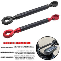 For Zontes G1-125 ZT125 U 125 U1 Z2 U125 150 U 155 U1 Motorcycle Carbon Fiber Balance Bar Handlebar Crossbar Levers Phone Holder