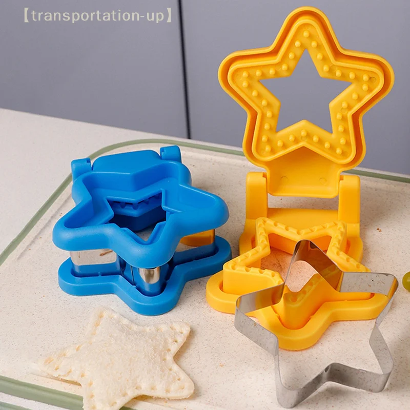 

Sandwich Cutter And Sealer Flip Sandwich Cutting Tool For Kids Lunch Stainless Steel Blade Sandwich Bread Toast Mold