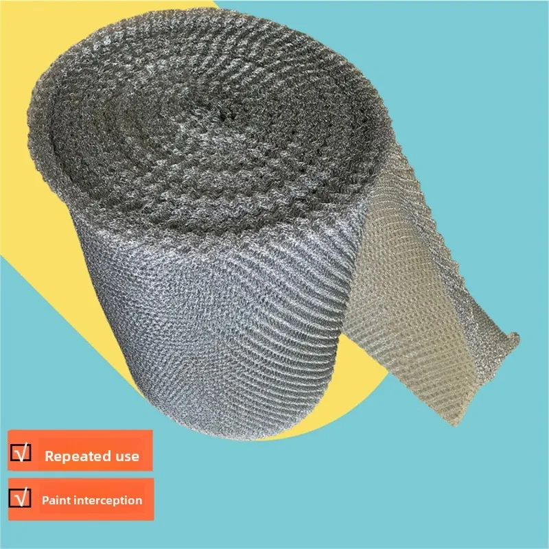 304 Stainless Steel Scrubber Packing Metal Filter Mesh for Spray Tower Water Mist Removal