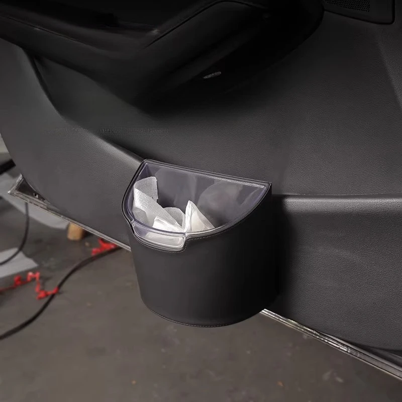 Car Trash Bin Designed for 2017-2025 Mazda CX-5 - Multifunctional Hanging Storage Bucket Accessory view 3