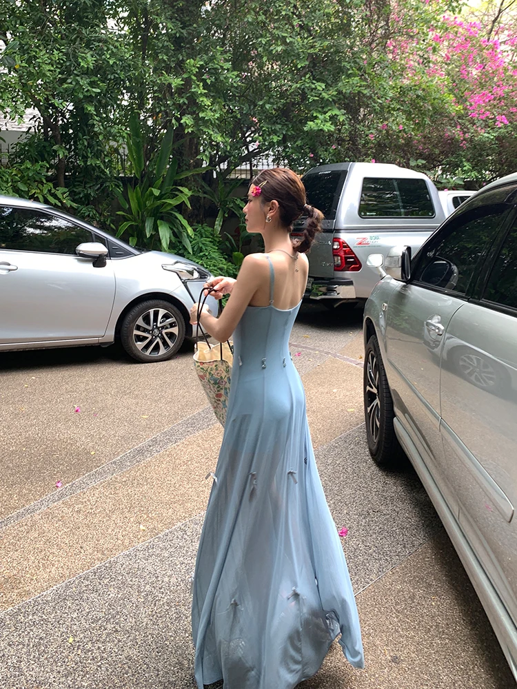 I nuovi abiti estivi da donna sono abiti alla caviglia francesi Lt's Better To Wear Gonne corte dimagranti e abbraccianti 2025