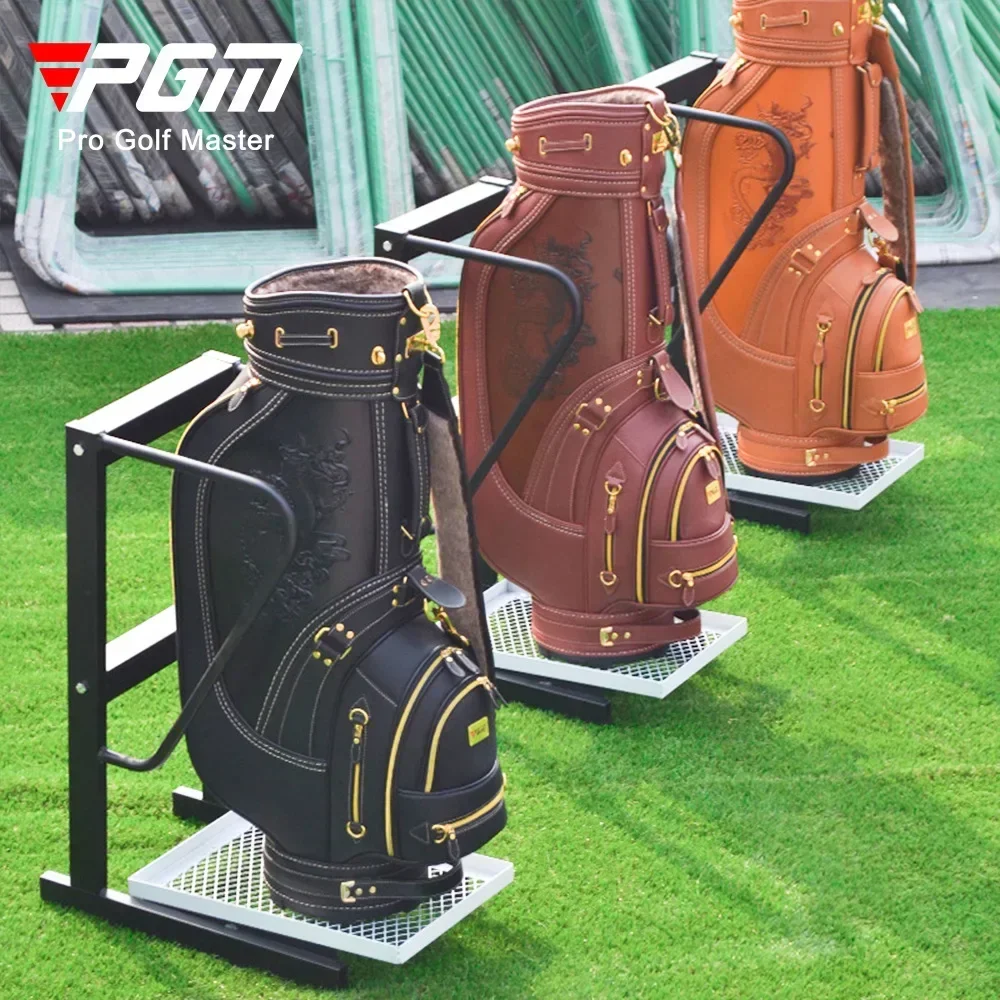Advanced PGM Golf Bag Rack, Golf Club Storage Rack, Golf Driving Range Supplies