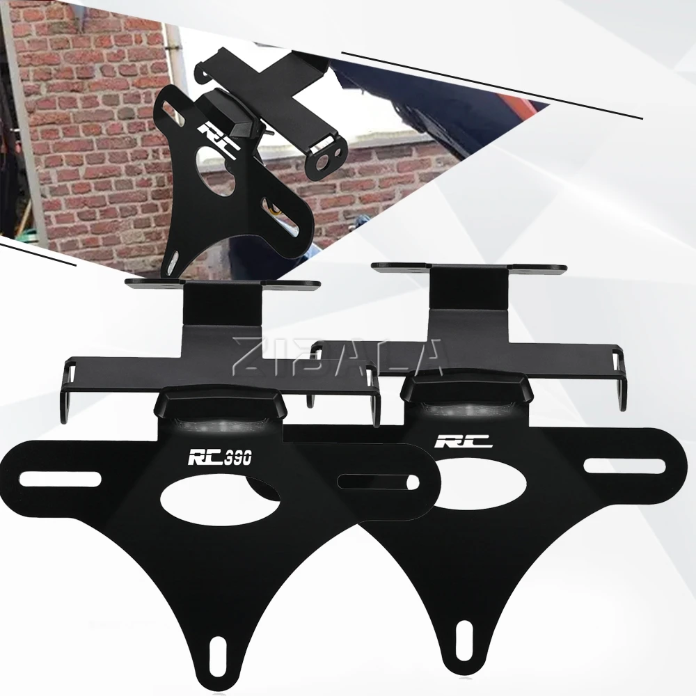 

Motorcycle FOR RC125 RC200 RC390 2022-2024 2025 2026 License Plate Holder Bracket Tail Tidy RC rc 125 200 390 Fender Eliminator
