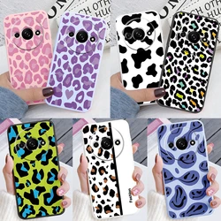 For Redmi A3 Phone Case Soft Silicone Shockproof Leopard Print?Protection Cover For Xiaomi Redmi A3 Fundas RedmiA3 A 3 Shell