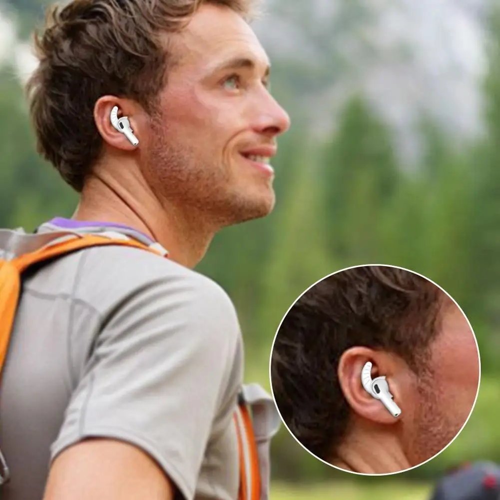 Sets Skin-Friendly Replacement Ear Tips Soft Ear Caps Covers Multi Color Earbud Accessories Compatible with AirPods 4 Headphone