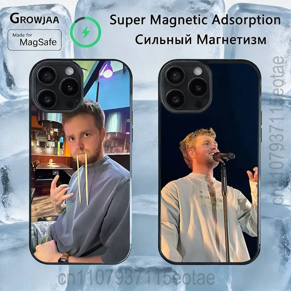 

A-Alex W-Warren Singer FUNNY Magnetic Phone Case For IPhone 14 16 17 13 12 11 15 Pro Max Plus For Magsafe Wireless Charge Cover