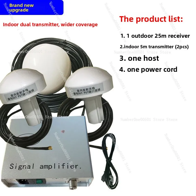 Dual Mode GNSS Signal Amplifier Indoor Coverage Repeater   Positioning Booster Antenna Transponder System
