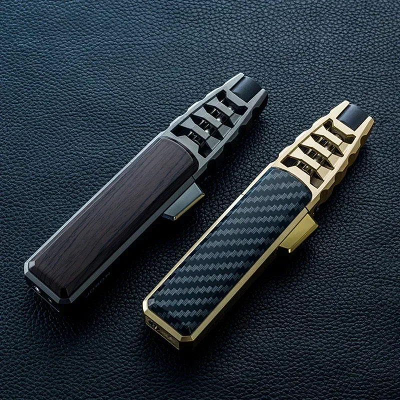 JOBON Metal Outdoor Windproof Butane Gas Torch Lighter Blue Flame Ignites 360 ° Use Cigar Kitchen Barbecue Tools Jewelry Welding - Image 5