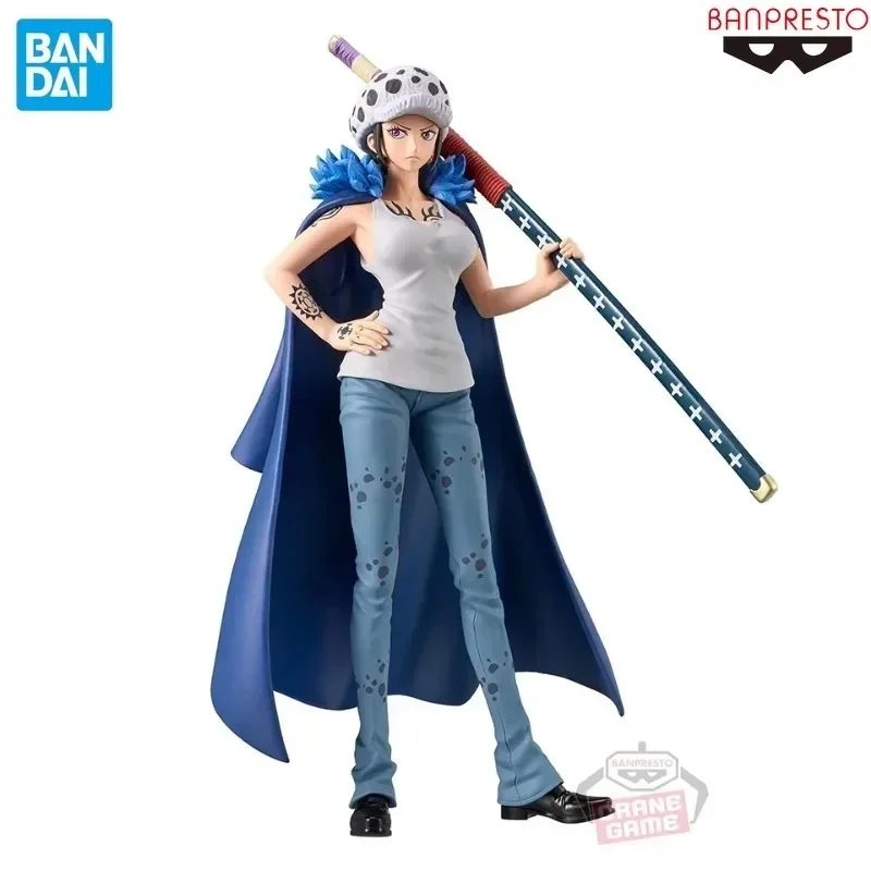 

Original Genuine Banpresto One Piece 18cm Trafalgar Law Change Ver. The Grandline Series Extra Anime Figure PVC Model Collection