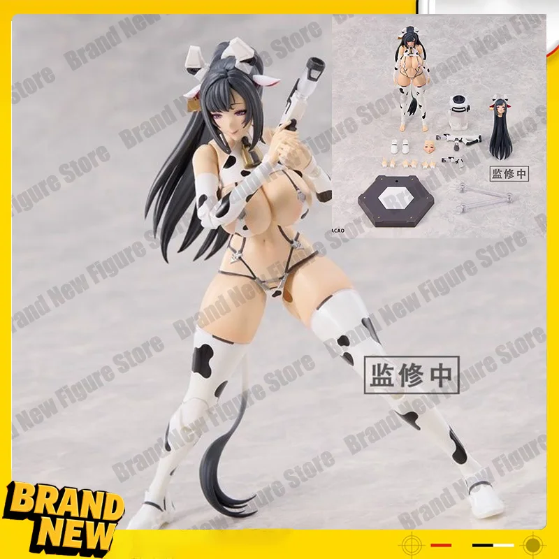 Brown Sugar Project Milky White Cow Girl Action Figure 6inch Full Set Model 1/12 Desktop Decor Hobby Collection Toy For Fans