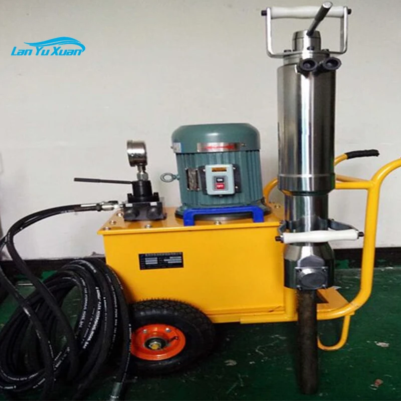 Manual Rock Core Splitter Hydraulic Stone Splitter Cracking Machine for Sale