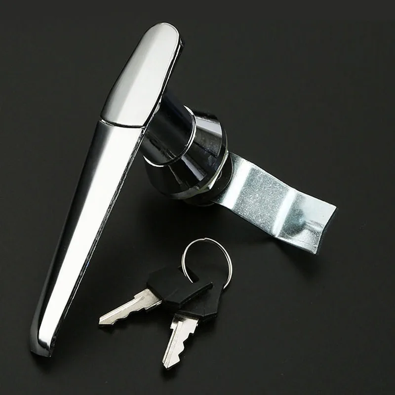 1PCS A-17MS307 Zinc Alloy Waterproof Distribution Box Cabinet Door Lock AB701/MS317 Handle Lock Industrial Chassis Cabinet