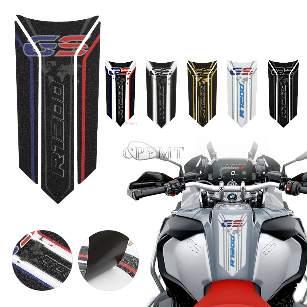 

Motorcycle Body Gas Fuel Oil Decal Frosted Stickers Fit For BMW R1200GS ADV GSA HP Tank Pad Protector Decal